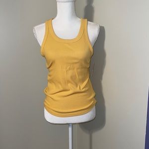 Yellow tank